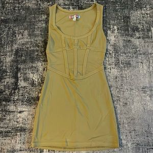 Urban Outfitters Green Mini Dress